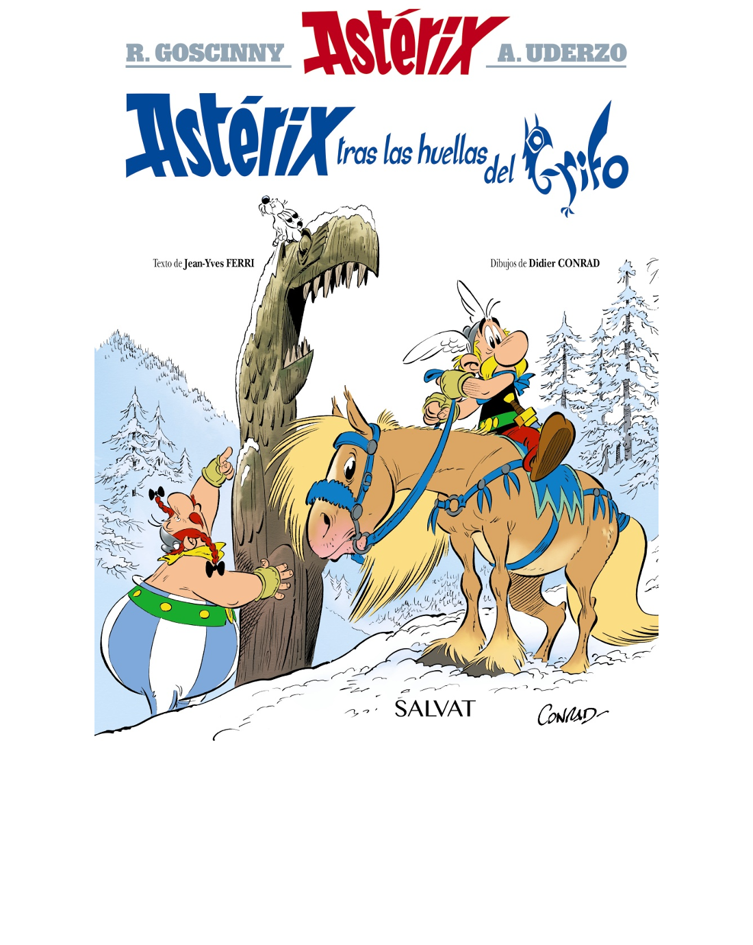 Astérix tras las huellas del grifo