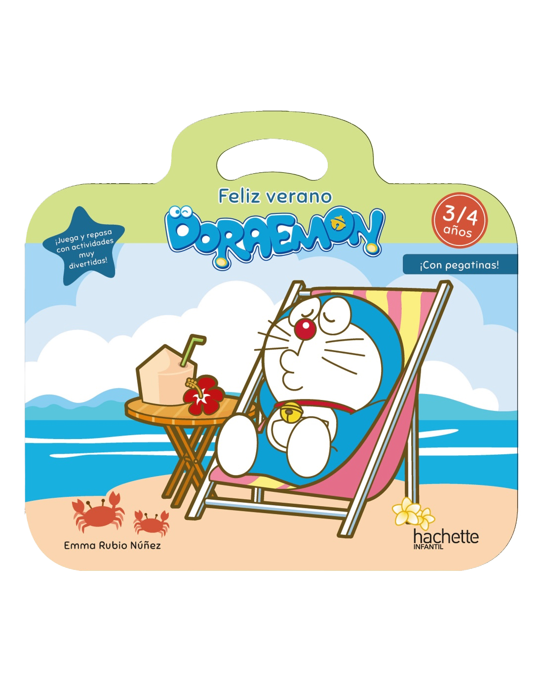 Feliz verano Doraemon 3-4 años