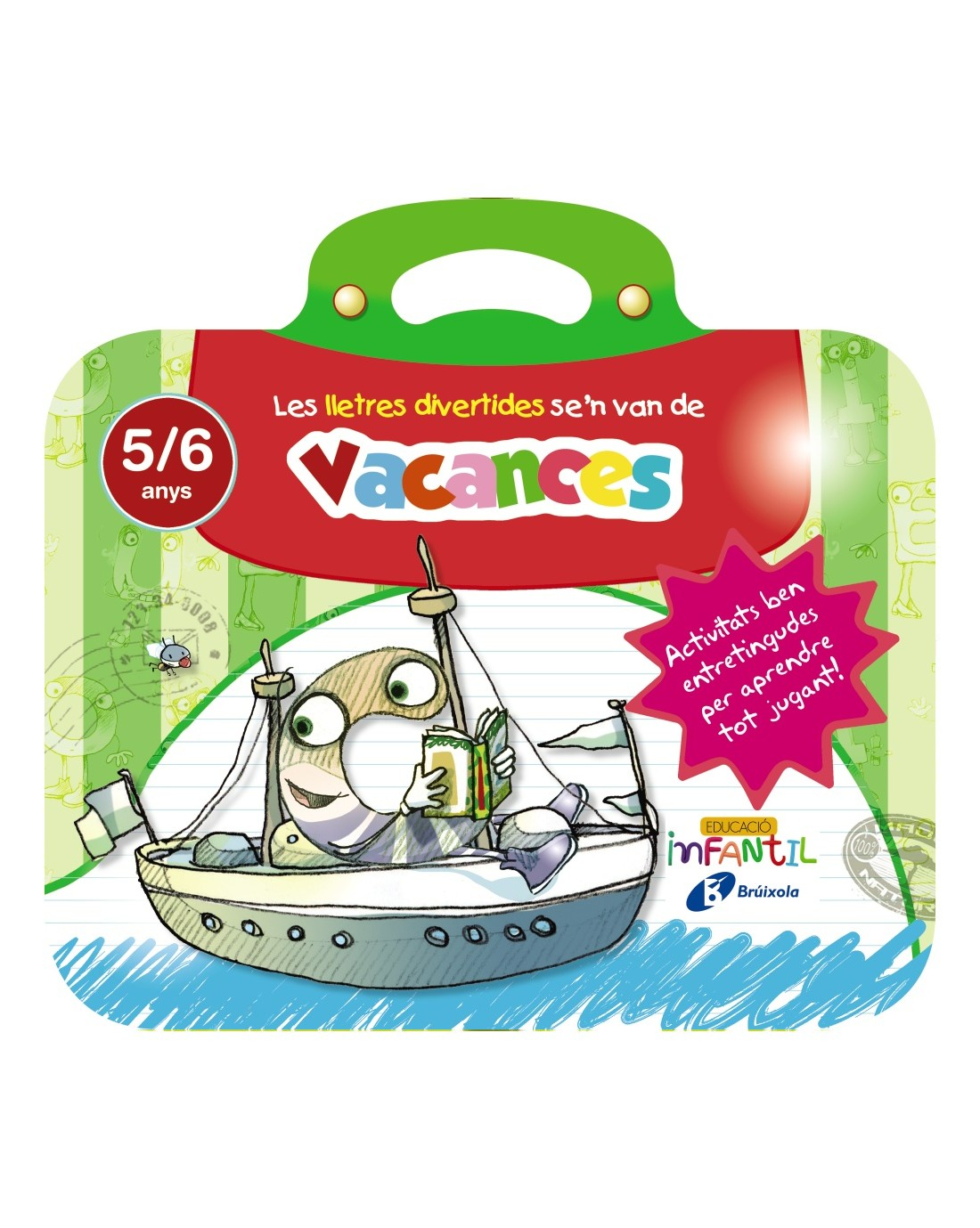 Les lletres divertides se'n van de vacances 5 anys