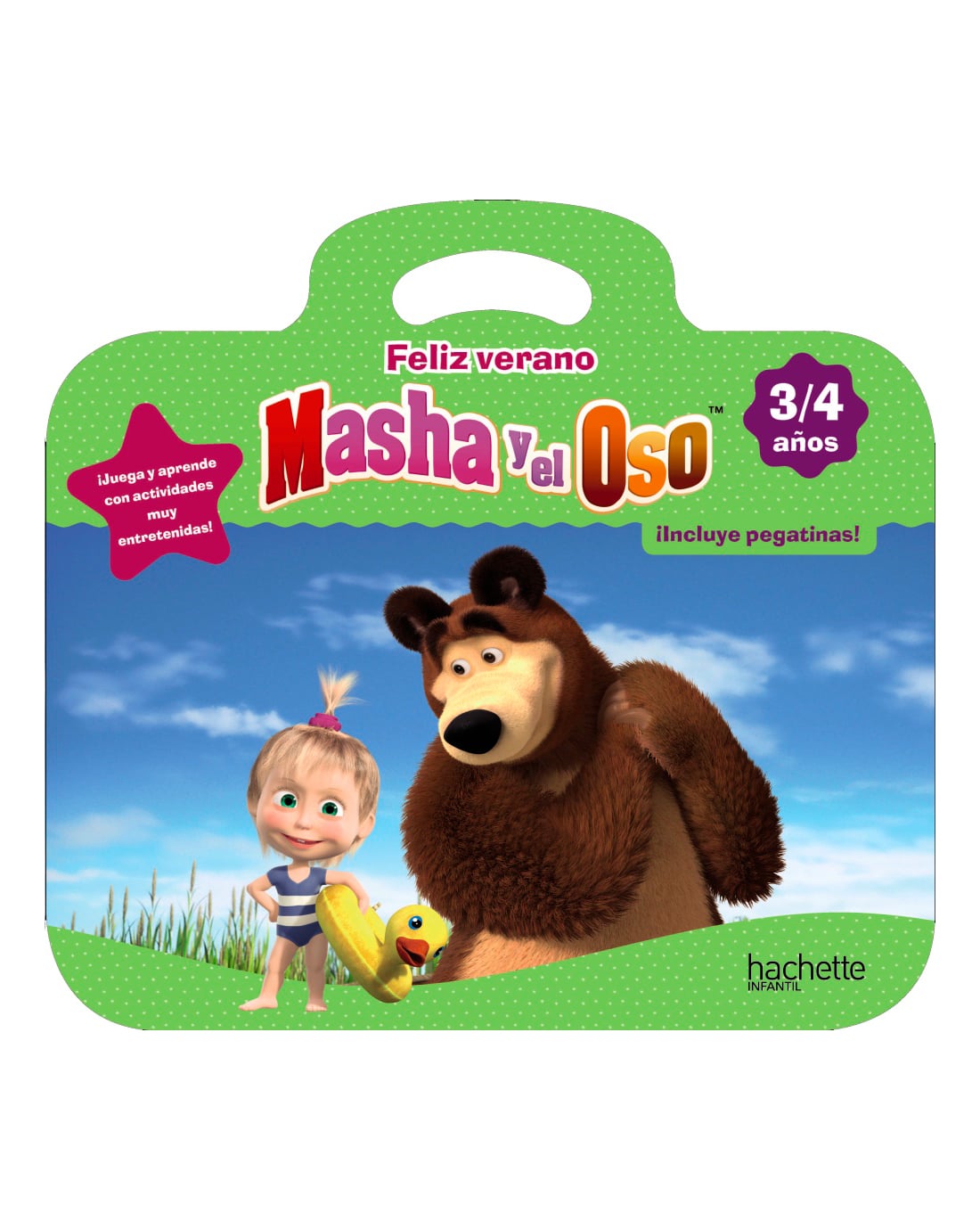 Feliz verano con Masha y el Oso 3-4 años