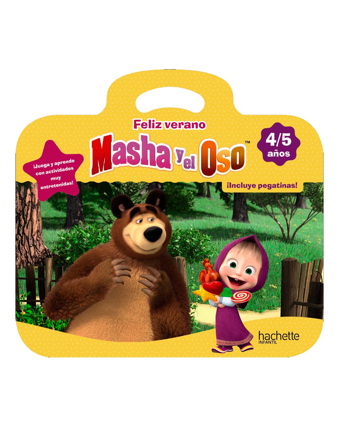 Feliz verano con Masha y el Oso 4-5 años