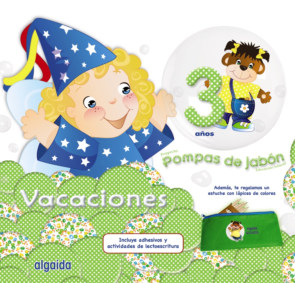 Pompas de jabón 3. Cuaderno de vacaciones