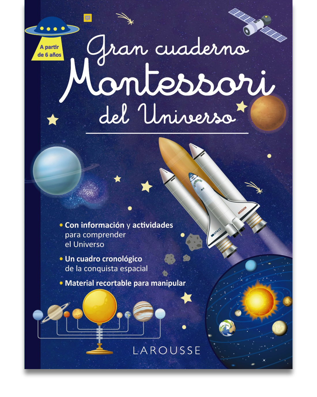 Gran cuaderno Montessori del Universo